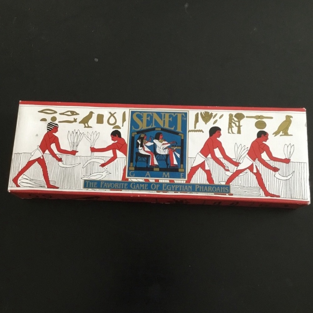 Senet Game The Favorite Game of Egyptian Pharoahs- Vintage